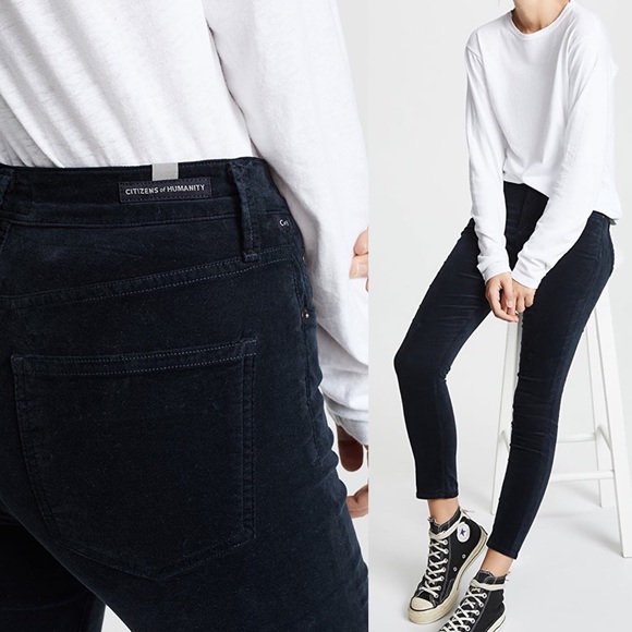 COH Velvet Rocket Crop High Rise Skinny Jeans 27 - Picture 3 of 6